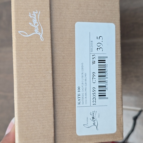 Christian Louboutin Leopard Print Heels Sz 39.5 - Picture 8 of 12